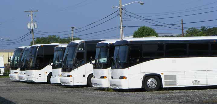 Abbott Trailways MCI coaches